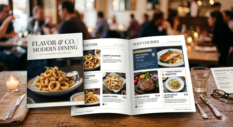 Restaurant Menu Layout Ideas for High-Converting Designs