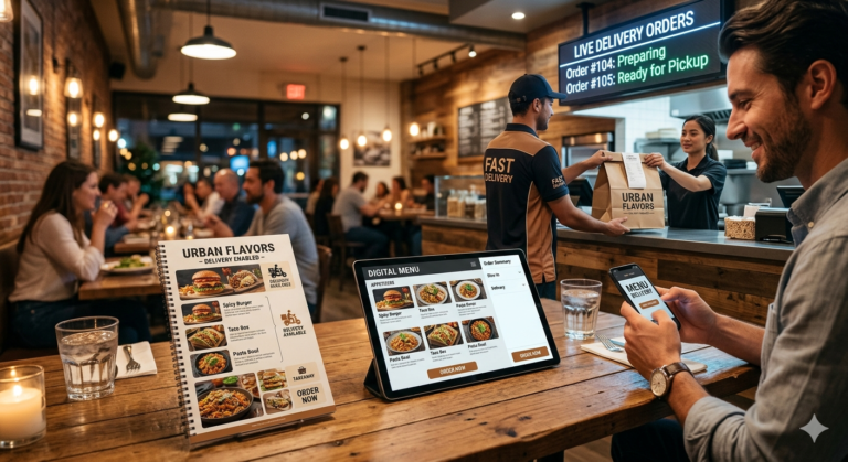 Menu Delivery Integration for Restaurants and Digital Menus
