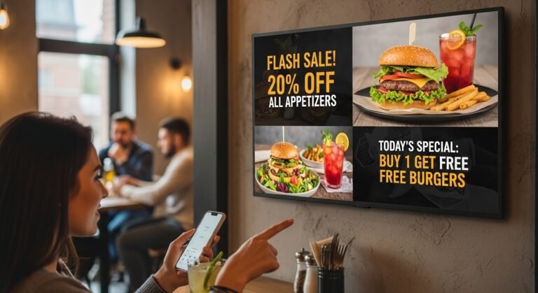 Digital Menus for Promotions: How Restaurants Can Boost Sales Easily
