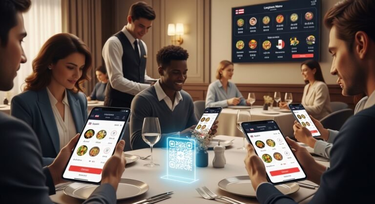 Multilingual Digital Menu for Restaurants and Tourists